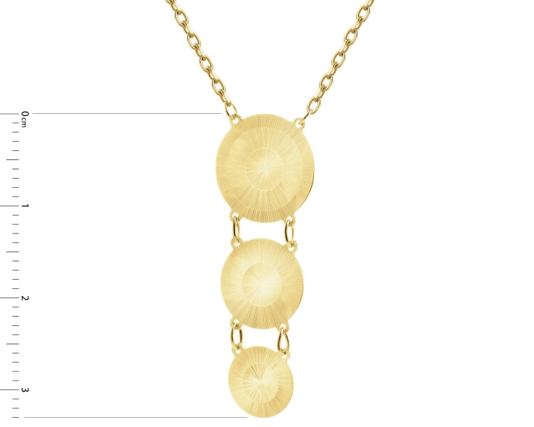 9 K Yellow Gold Necklace