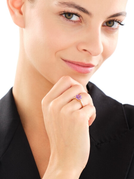 14 K Yellow Gold Ring - fineness 14 K