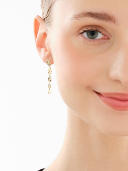 14 K Yellow Gold Dangling Earring