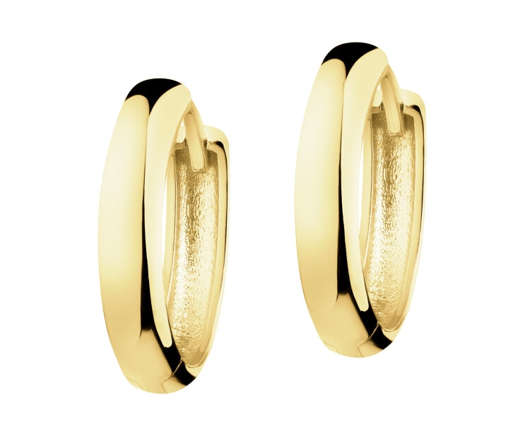 14 K Yellow Gold Hoop Earring