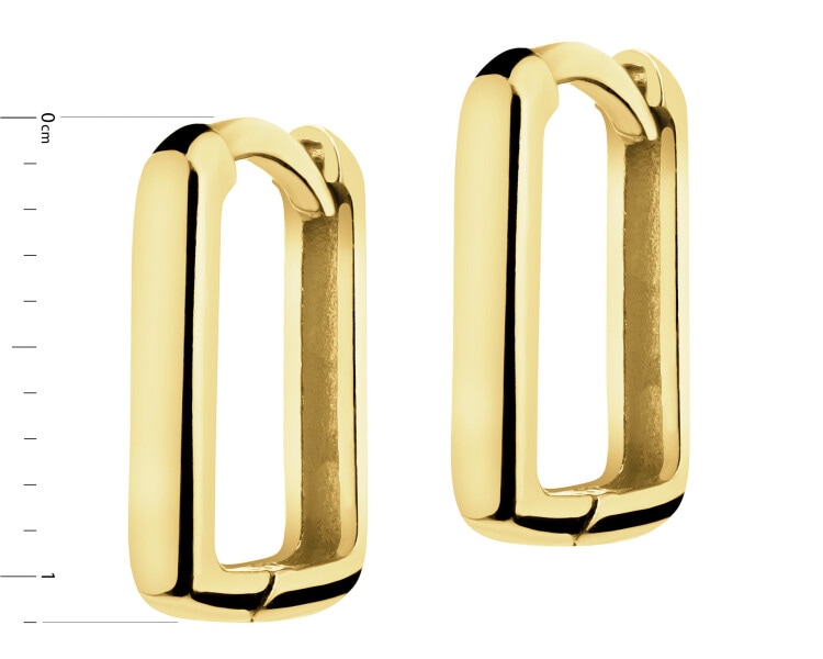 14 K Yellow Gold Earrings