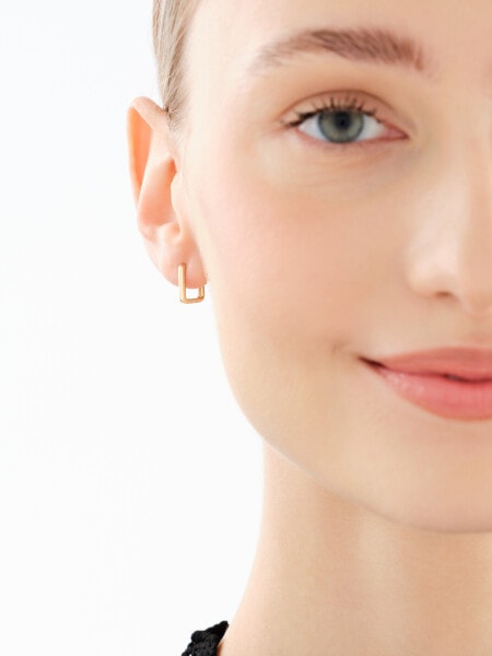 14 K Yellow Gold Earrings