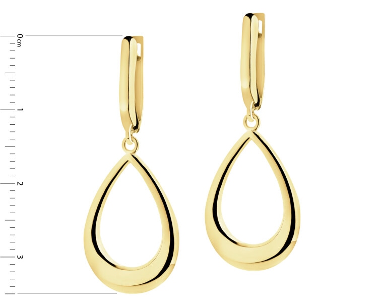 14 K Yellow Gold Dangling Earring