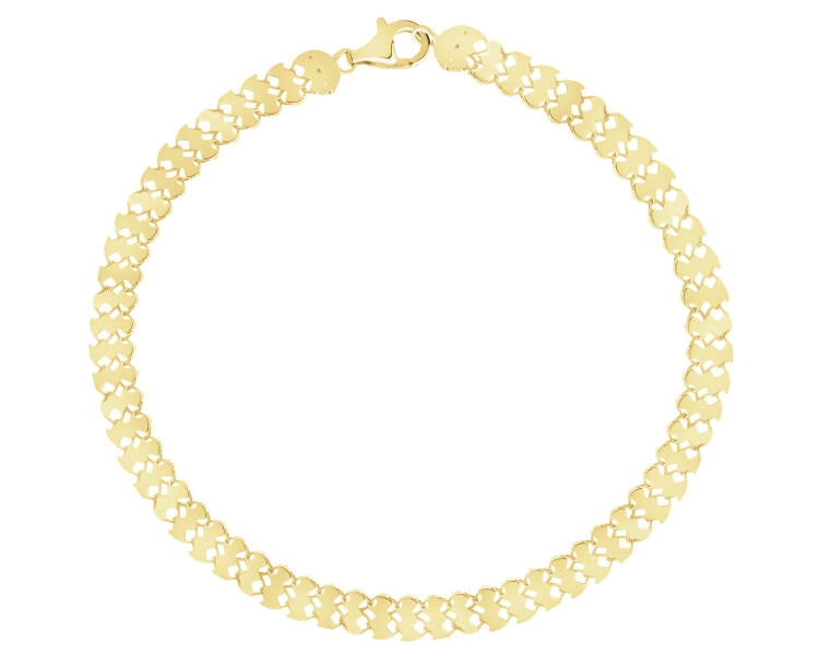 8 K Yellow Gold Bracelet 