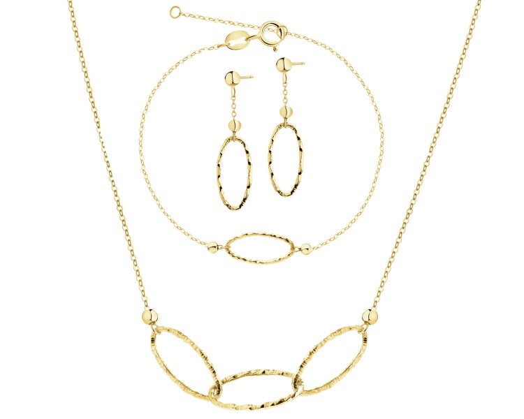 14 K Yellow Gold Set