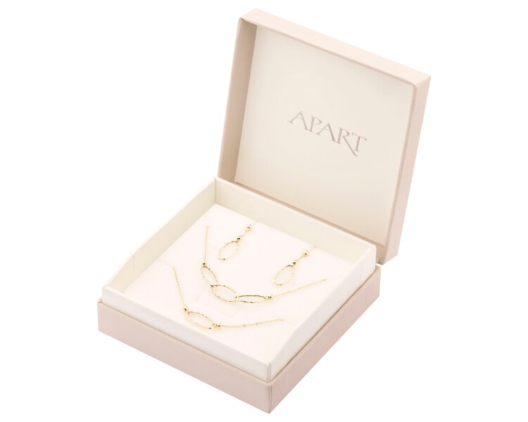 14 K Yellow Gold Set