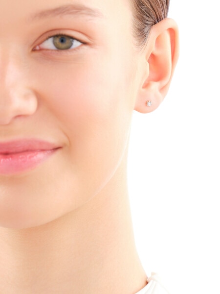 375  Piercing with Diamond - 0,01 ct - fineness 585