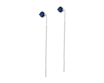 Stříbrné náušnice se zirkony