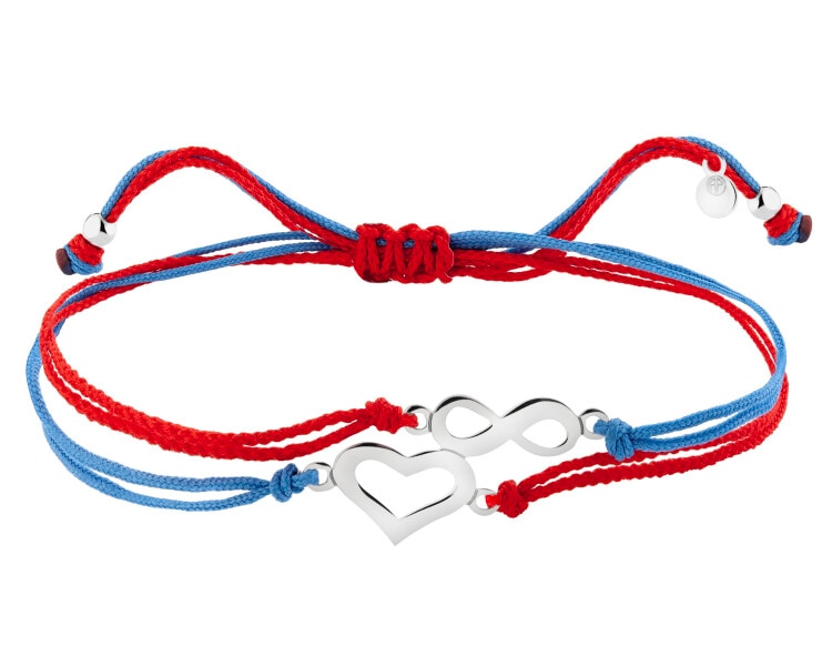 Rhodium Plated Silver Bracelet