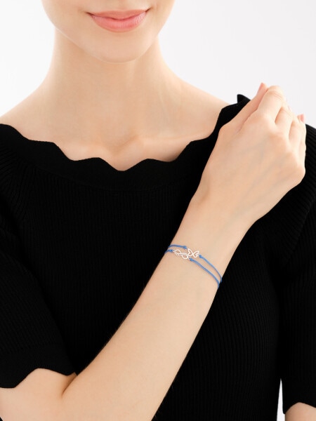 Rhodium Plated Silver Bracelet