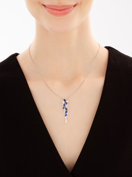 Stříbrný přívěsek se zirkony