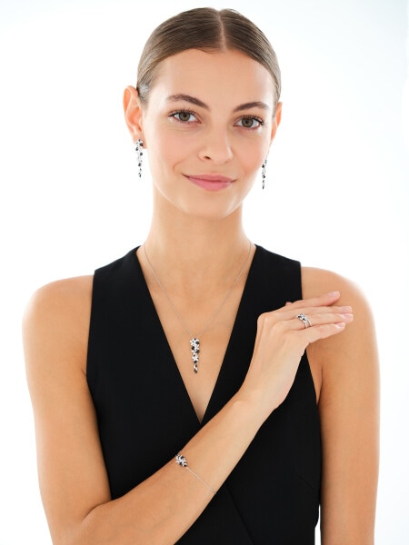 Rhodium Plated Silver Bracelet