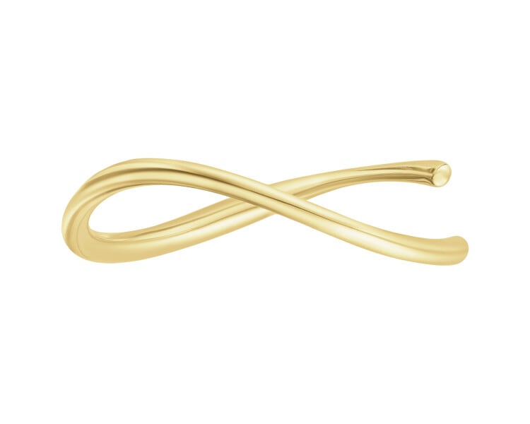 Gold-Plated Silver Rigid Bracelet 