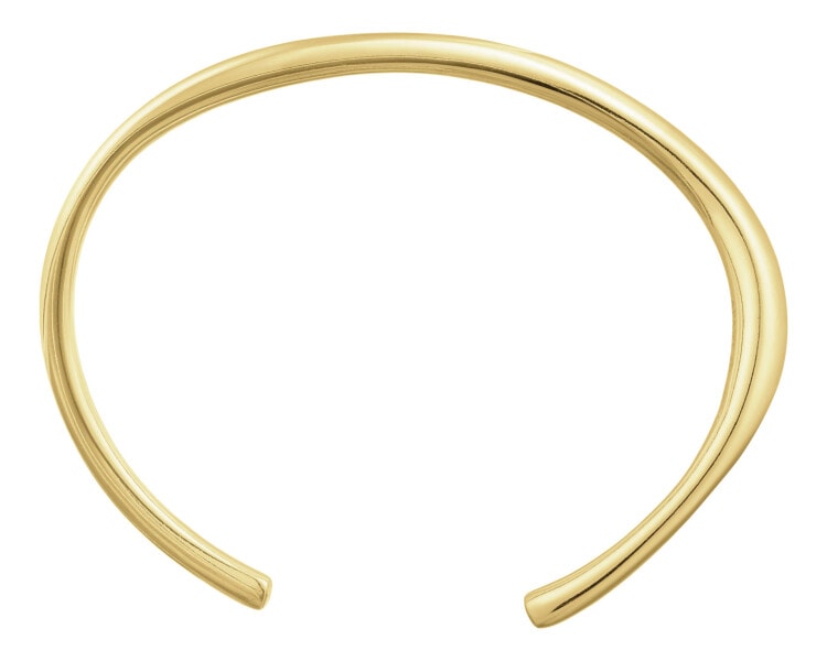 Gold-Plated Silver Rigid Bracelet 