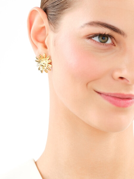 Kolczyki srebrne - Słońca