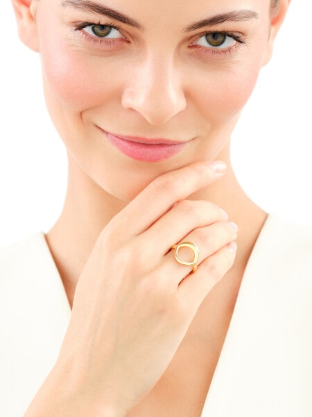 Gold-Plated Silver Ring 