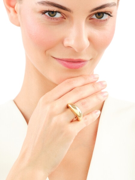 Gold-Plated Silver Ring 