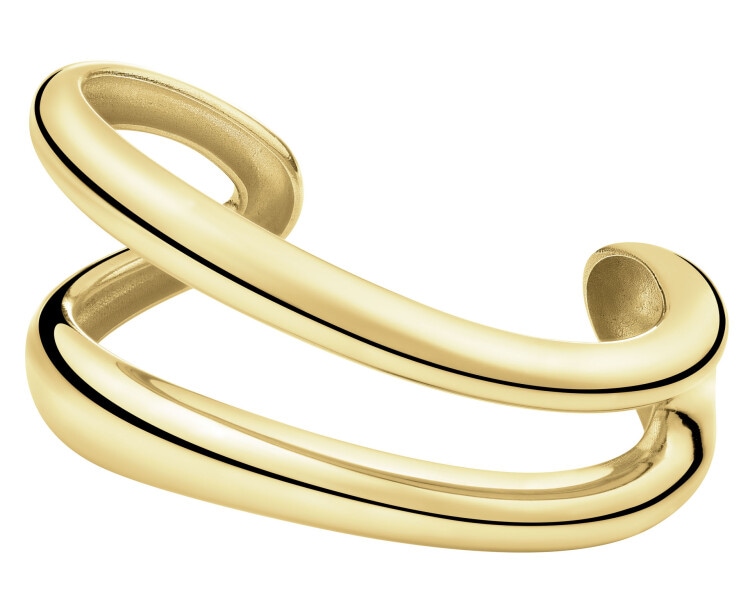 Gold-Plated Silver Rigid Bracelet 