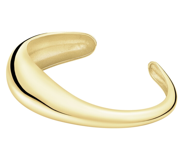 Gold-Plated Silver Rigid Bracelet 