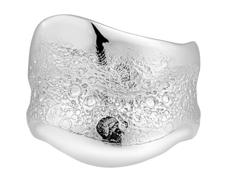 Rhodium Plated Silver Ring 