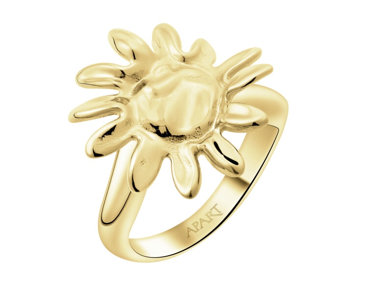 Pierścionek srebrny - Słońce