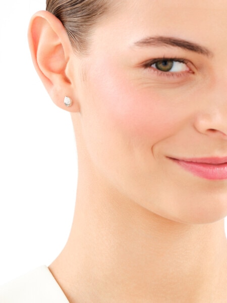 Stříbrné náušnice - slzy