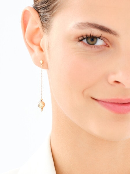 14 K Yellow Gold Dangling Earring