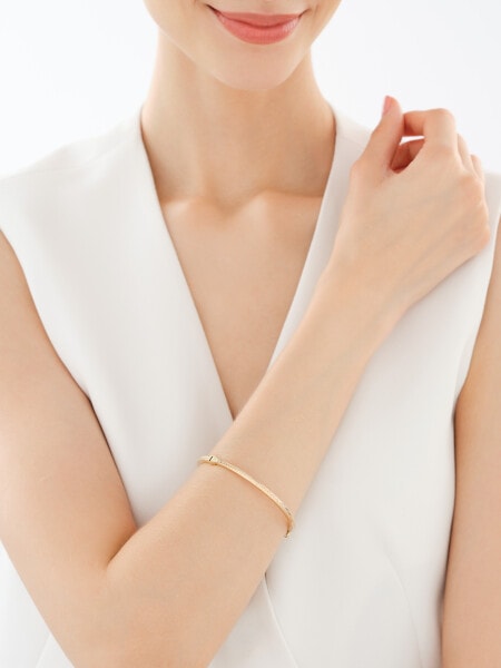 9 K Yellow Gold Rigid Bracelet