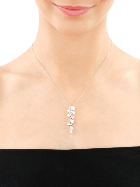 Stříbrný přívěsek se zirkony