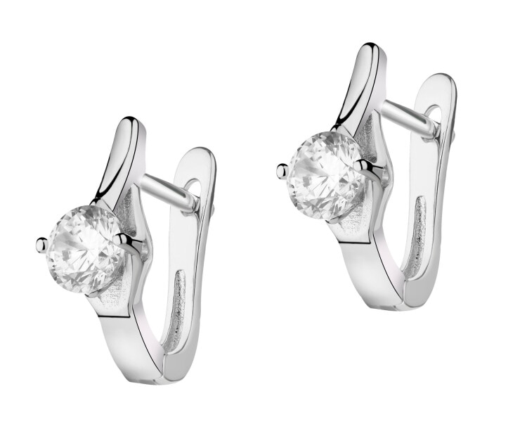 Stříbrné náušnice se zirkony