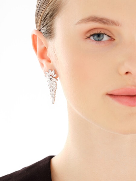 Stříbrné náušnice se zirkony