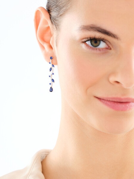 Kolczyki srebrne z cyrkoniami