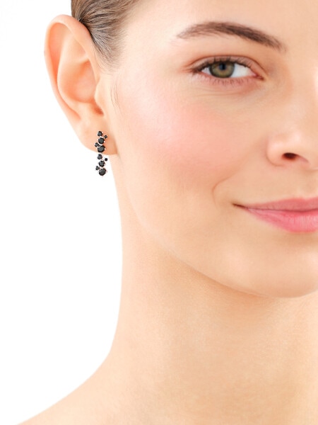 Stříbrné náušnice se zirkony