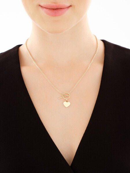 Złoty naszyjnik - serce