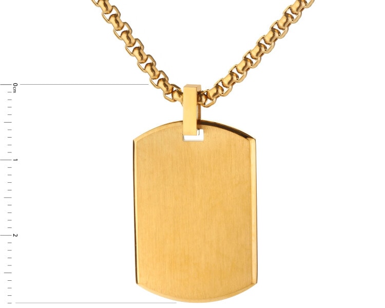 Naszyjnik ze stali szlachetnej