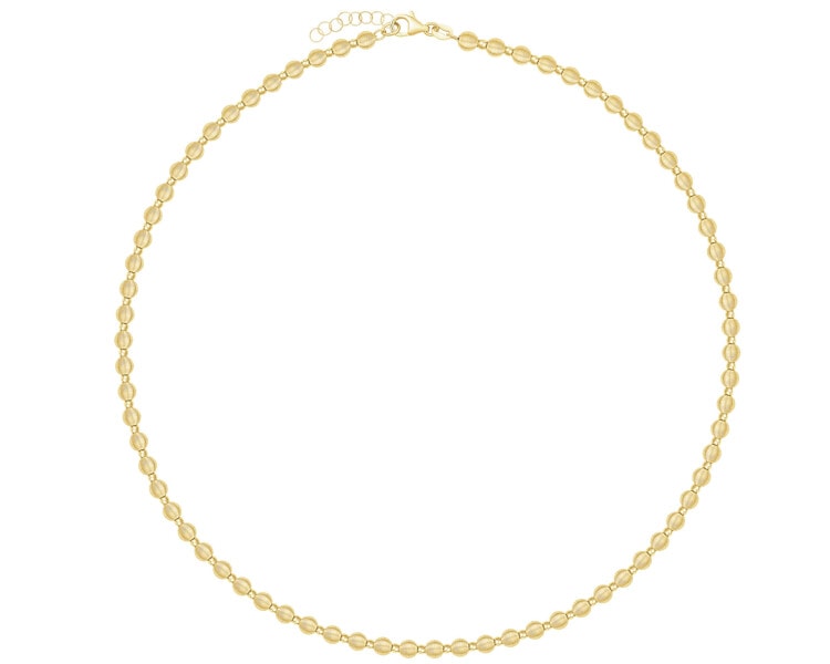 Złoty naszyjnik - kulki
