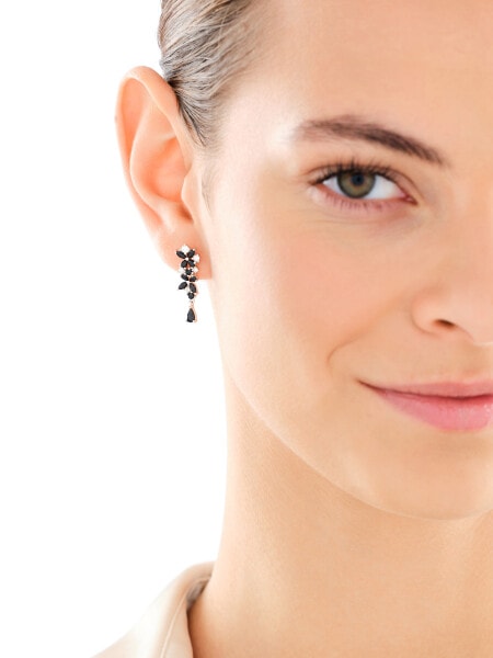 Kolczyki srebrne z cyrkoniami - motyle