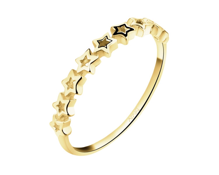 Złoty pierścionek - gwiazdy