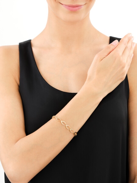 Złota bransoletka