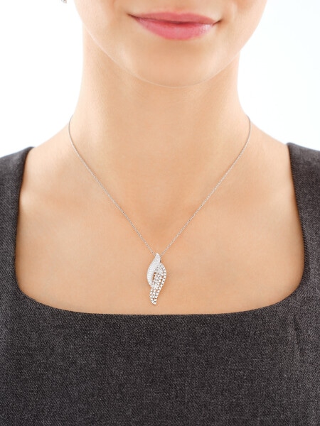 Stříbrný přívěsek se zirkony