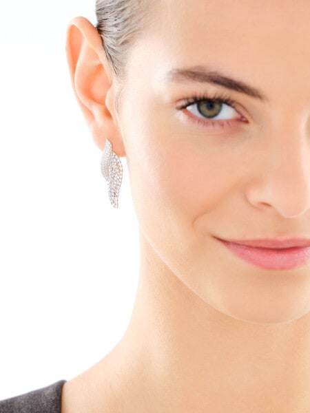 Kolczyki srebrne z cyrkoniami