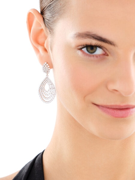 Stříbrné náušnice se zirkony