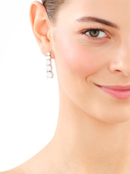 Kolczyki srebrne z cyrkoniami