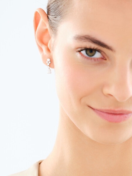 Kolczyki srebrne z cyrkoniami