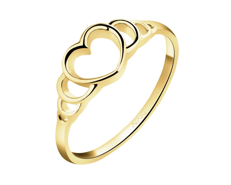 8 K Yellow Gold Ring 