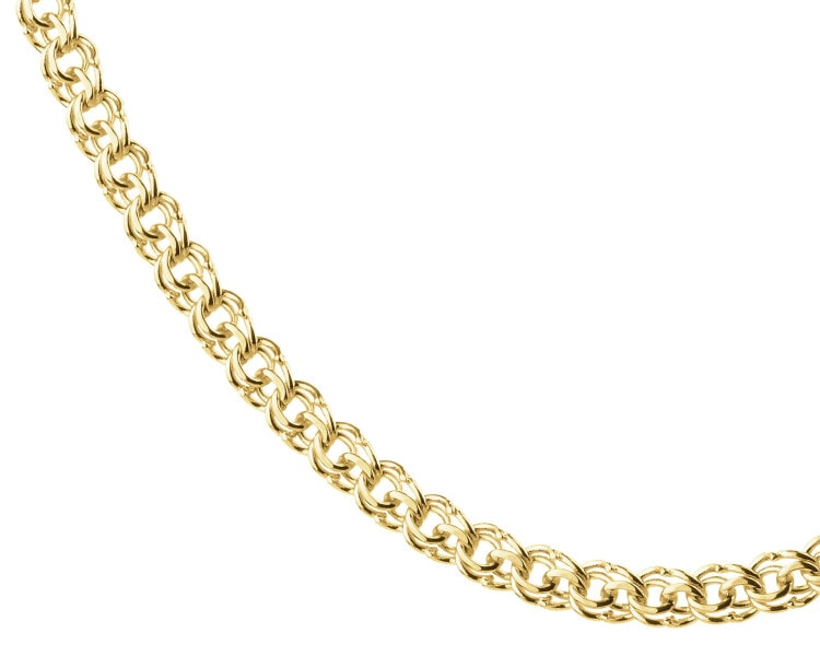 9 K Yellow Gold Necklace 