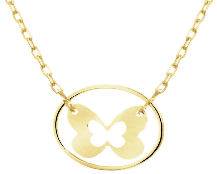 14 K Yellow Gold Necklace