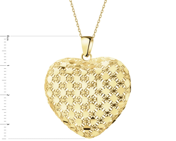 9 K Yellow Gold Pendant