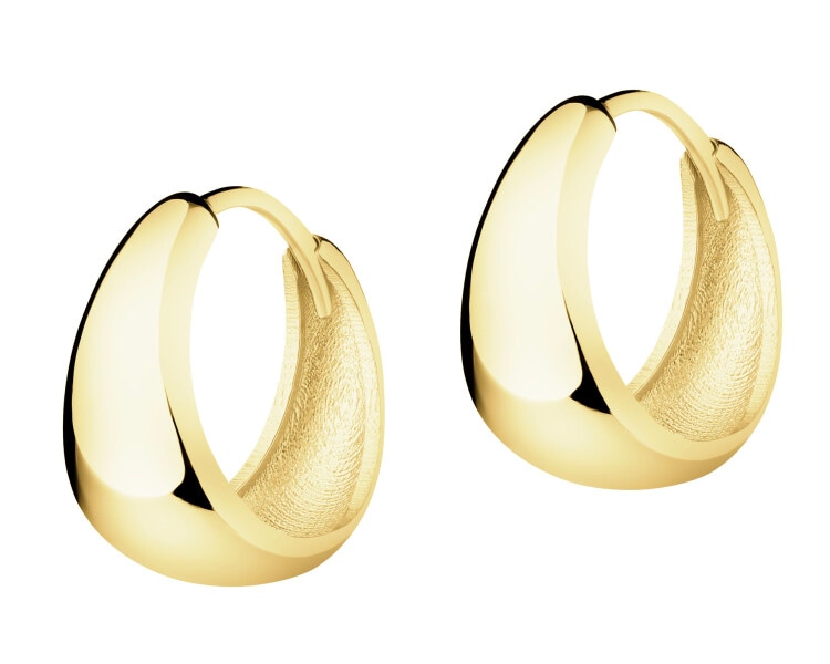 14 K Yellow Gold Earrings