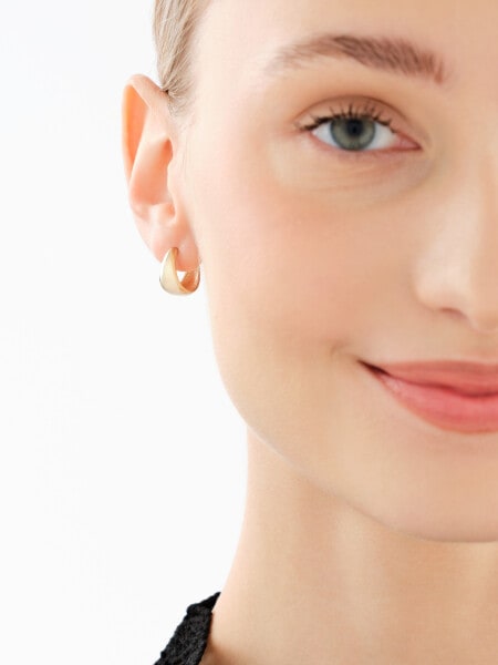 14 K Yellow Gold Earrings